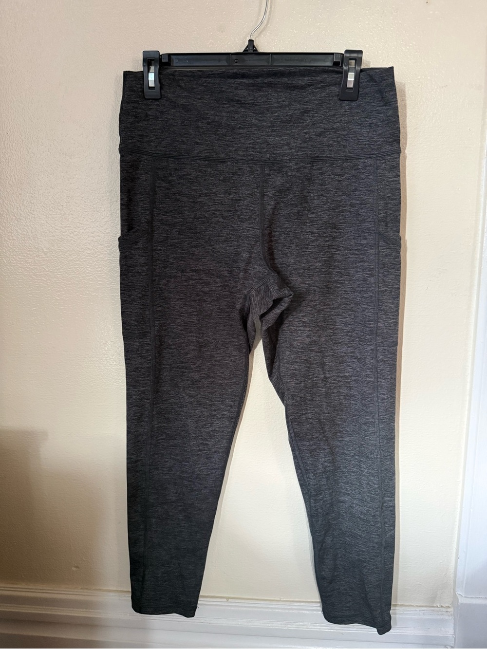 Aerie Move High-Waisted Pocket Leggings Dark Charcoal Heather Gray - XL